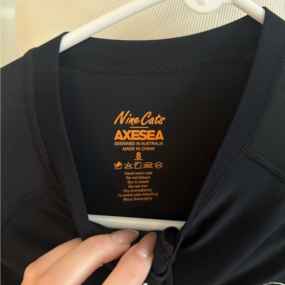 Women's Black and Blue Swimwear - Picture 4 of 6